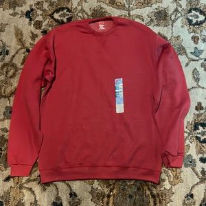 Plain Red Crewneck